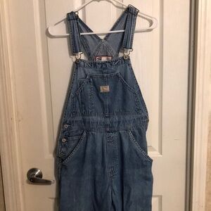 Blue Denim Overalls